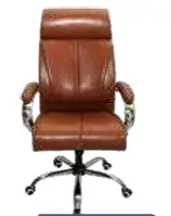 "Command Comfort Grand – Deluxe Reclining Leather Office Chair with Adjustable Features"